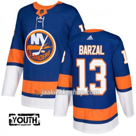 Lapsille NHL New York Islanders Pelipaita Mathew Barzal 13 Adidas 2017-2018 Sininen Authentic